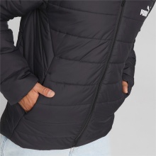 Puma Quilted Jacket Essential with Hood (padded, warm) black Men